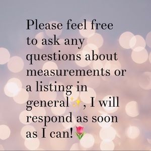 ✨ I will respond as quickly as possible ✨